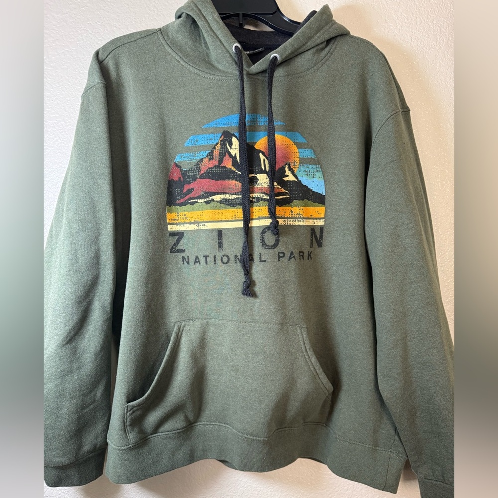 Zion National Park Green hoddie XL ⭐️